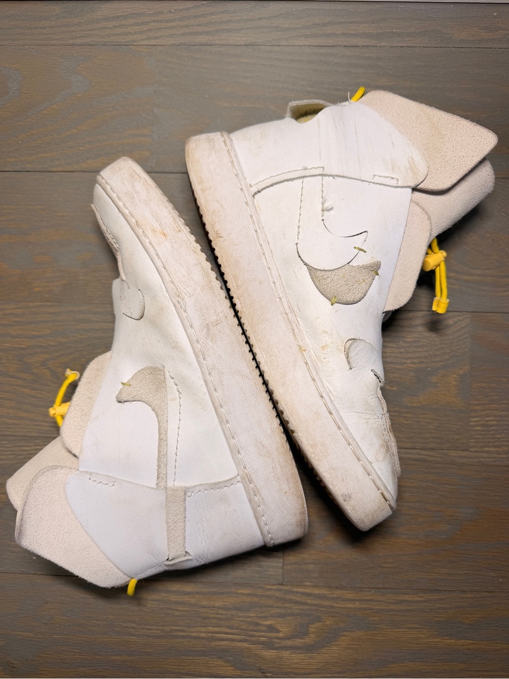 Nike Vandalized LX White Chrome/Yellow